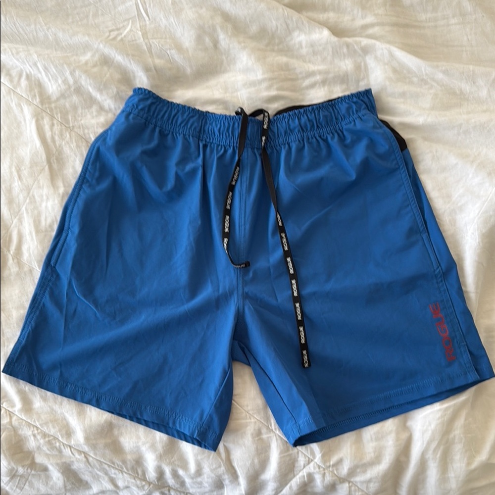 Rogue Blue Athletic Shorts Quick-Drying Adjustable Fit